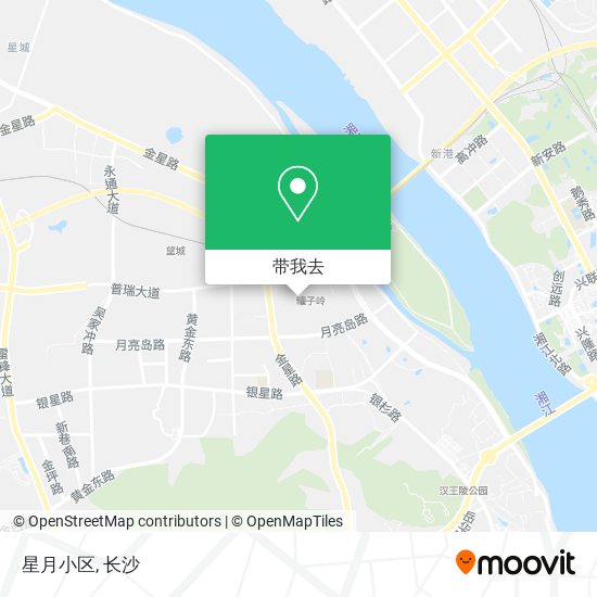 星月小区地图