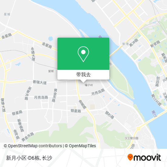 新月小区-D6栋地图