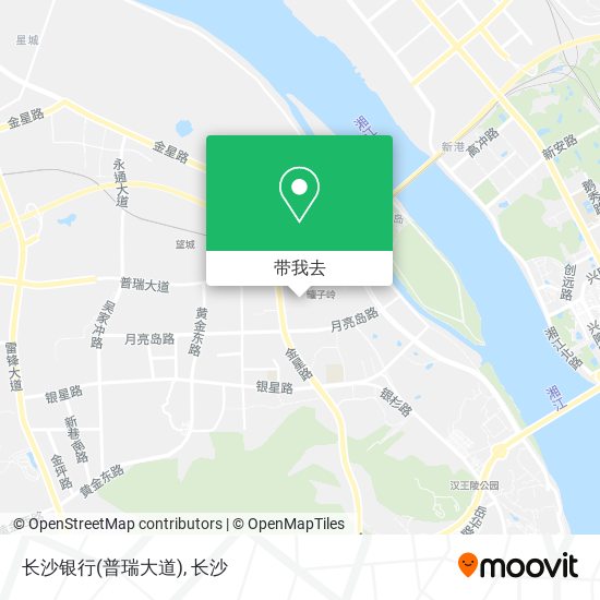 长沙银行(普瑞大道)地图