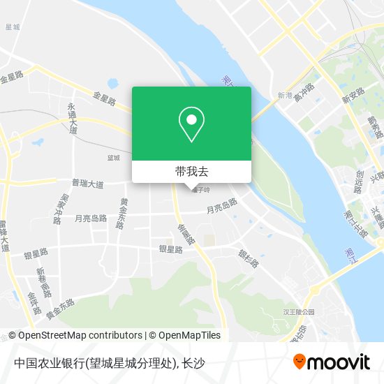 中国农业银行(望城星城分理处)地图