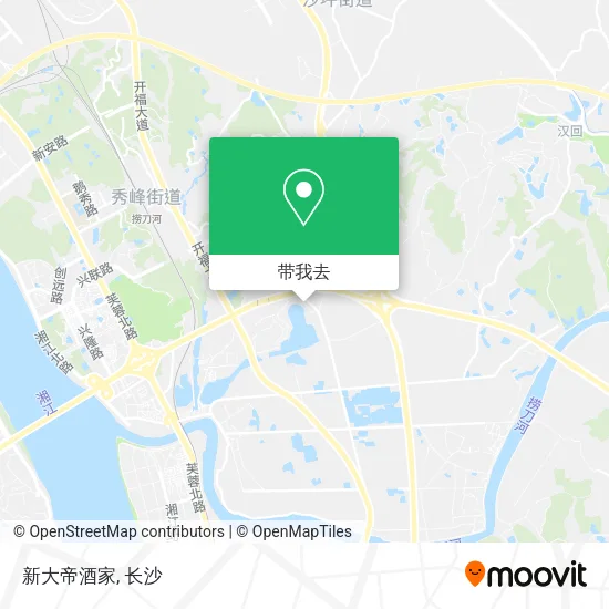 新大帝酒家地图