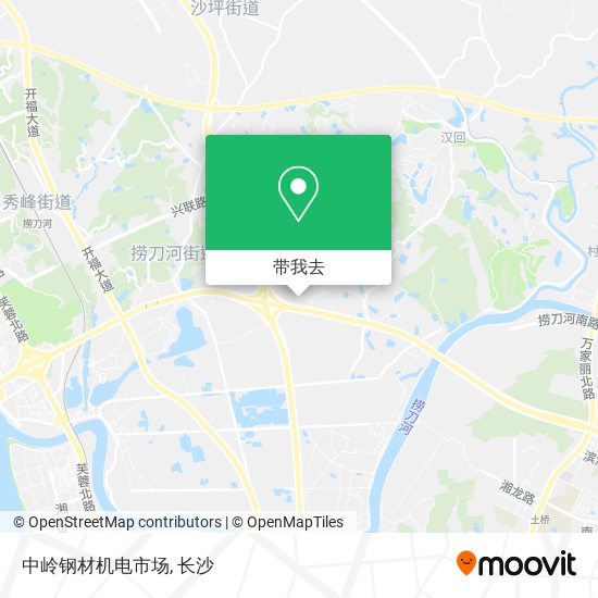 中岭钢材机电市场地图