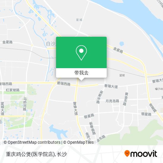 重庆鸡公煲(医学院店)地图