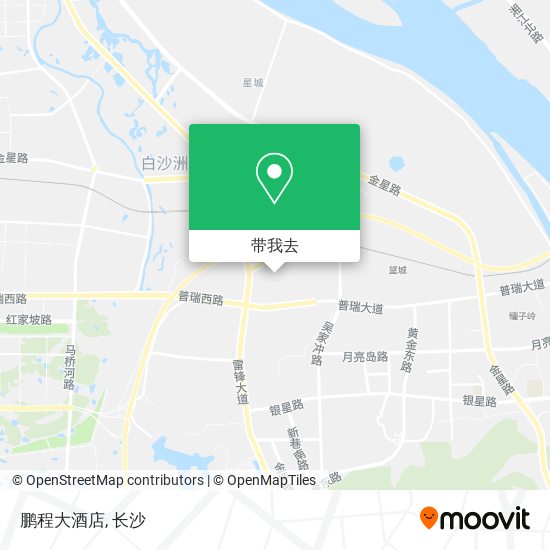 鹏程大酒店地图