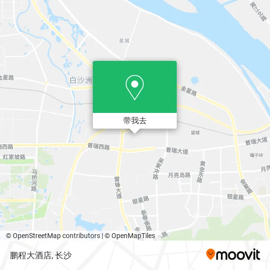 鹏程大酒店地图