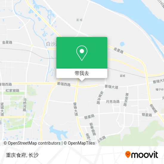 重庆食府地图