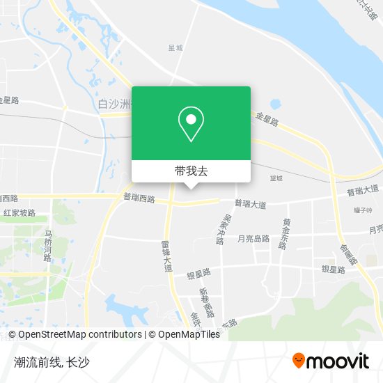 潮流前线地图