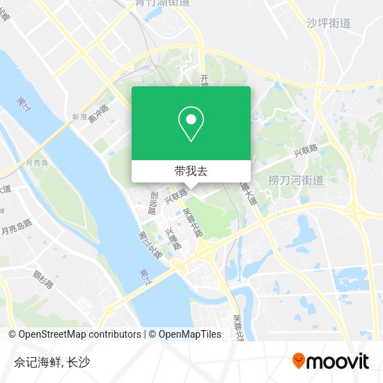佘记海鲜地图