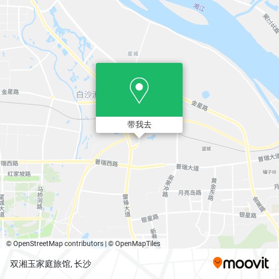 双湘玉家庭旅馆地图