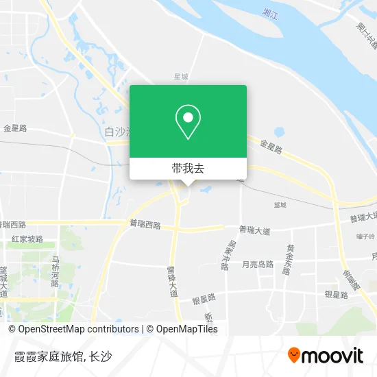 霞霞家庭旅馆地图