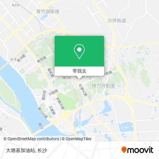 大塘基加油站地图