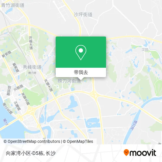 向家湾小区-D5栋地图