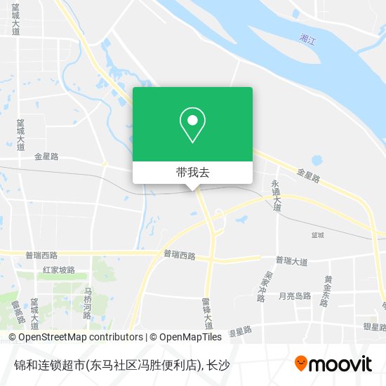 锦和连锁超市(东马社区冯胜便利店)地图