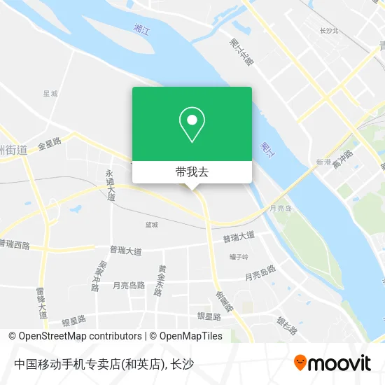 中国移动手机专卖店(和英店)地图