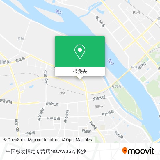 中国移动指定专营店NO.AW067地图