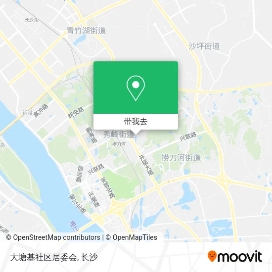 大塘基社区居委会地图