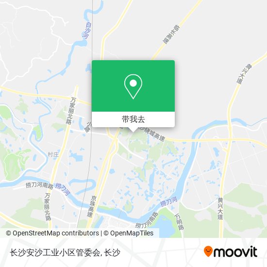 长沙安沙工业小区管委会地图