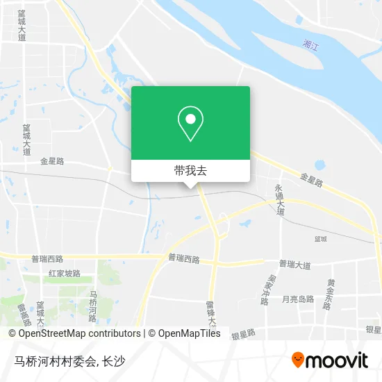 马桥河村村委会地图