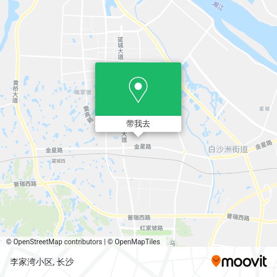 李家湾小区地图