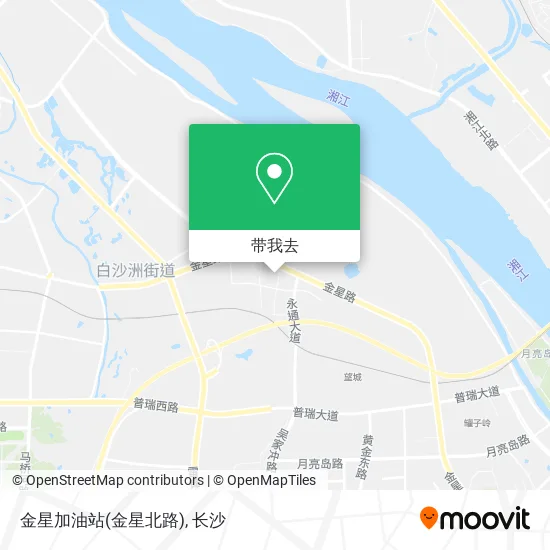 金星加油站(金星北路)地图
