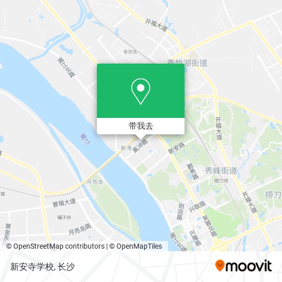 新安寺学校地图