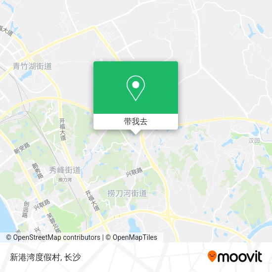 新港湾度假村地图
