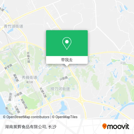 湖南展辉食品有限公司地图
