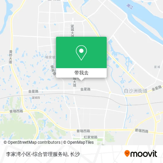 李家湾小区-综合管理服务站地图