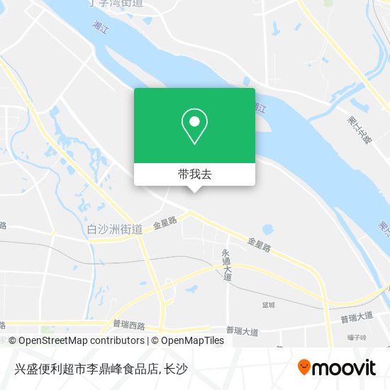 兴盛便利超市李鼎峰食品店地图