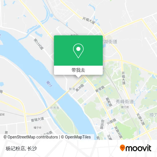 杨记粉店地图