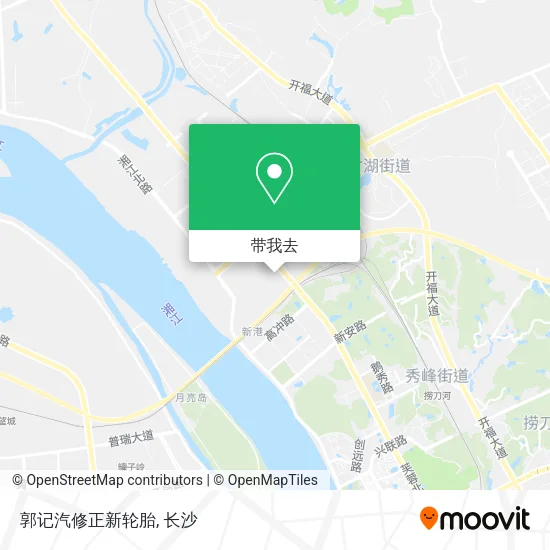 郭记汽修正新轮胎地图