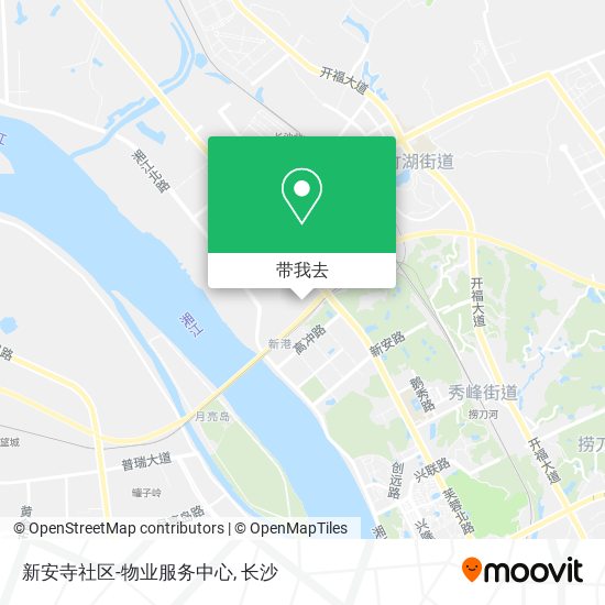 新安寺社区-物业服务中心地图
