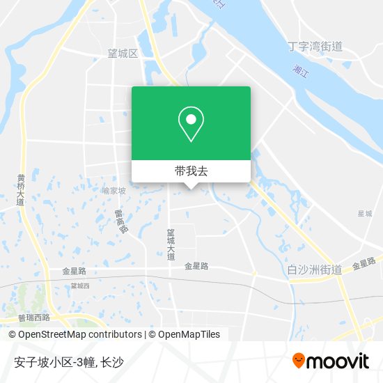 安子坡小区-3幢地图