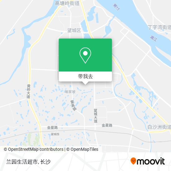 兰园生活超市地图