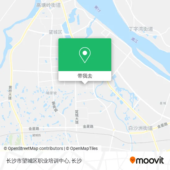 长沙市望城区职业培训中心地图
