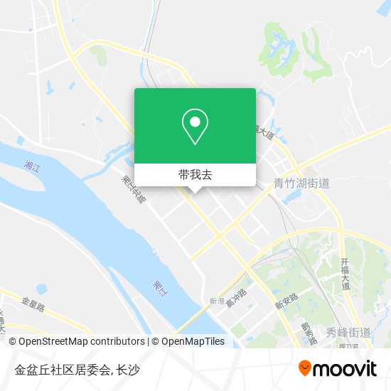 金盆丘社区居委会地图