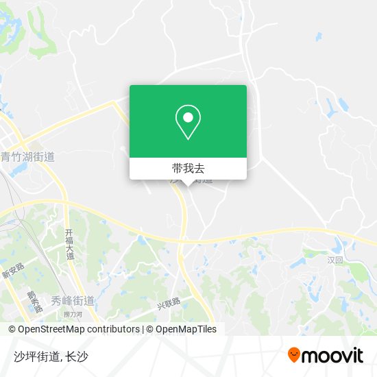 沙坪街道地图