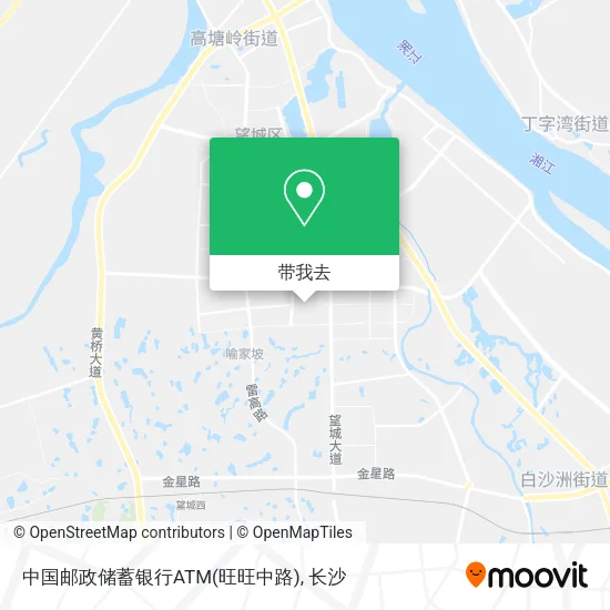 中国邮政储蓄银行ATM(旺旺中路)地图
