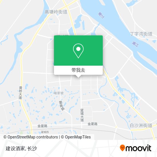 建设酒家地图