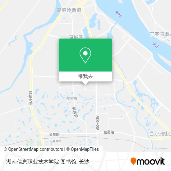 湖南信息职业技术学院-图书馆地图