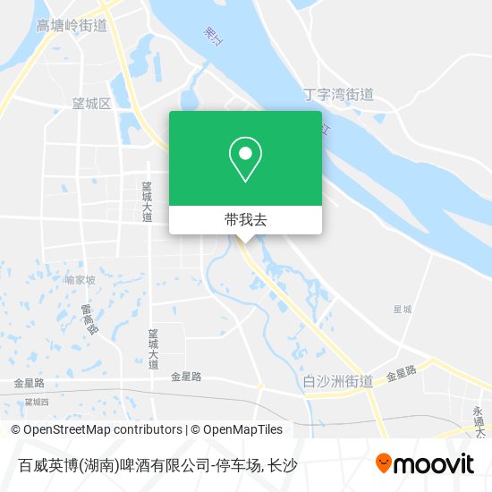 百威英博(湖南)啤酒有限公司-停车场地图