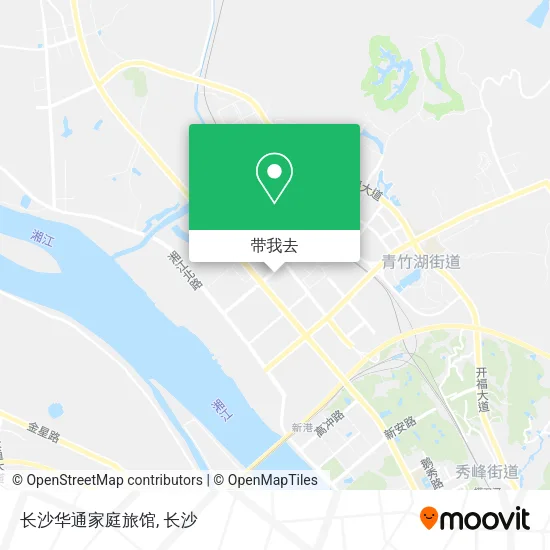 长沙华通家庭旅馆地图