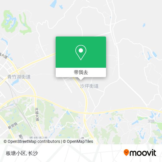 板塘小区地图
