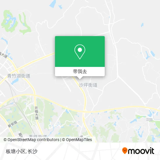 板塘小区地图