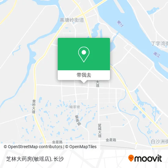 芝林大药房(敏瑶店)地图