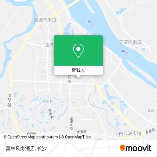 莫林风尚酒店地图