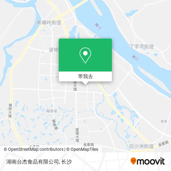 湖南台杰食品有限公司地图