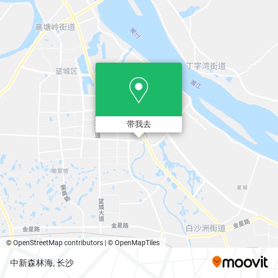 中新森林海地图