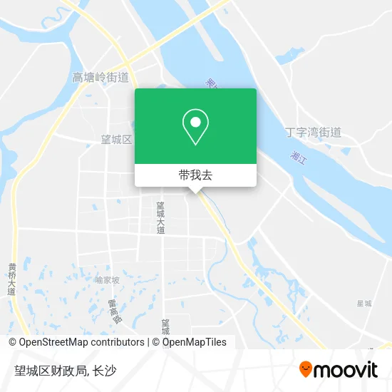 望城区财政局地图