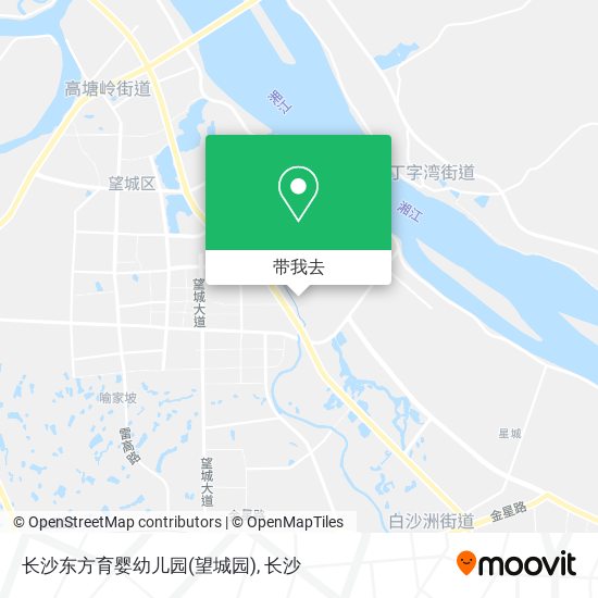 长沙东方育婴幼儿园(望城园)地图